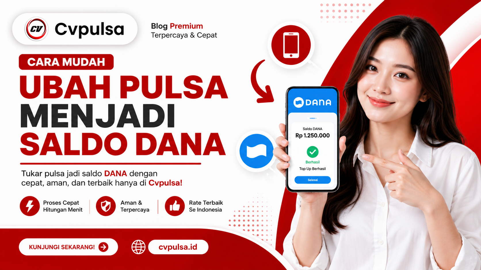 Cara Mengubah Pulsa Menjadi Saldo DANA dengan Mudah dan Cepat