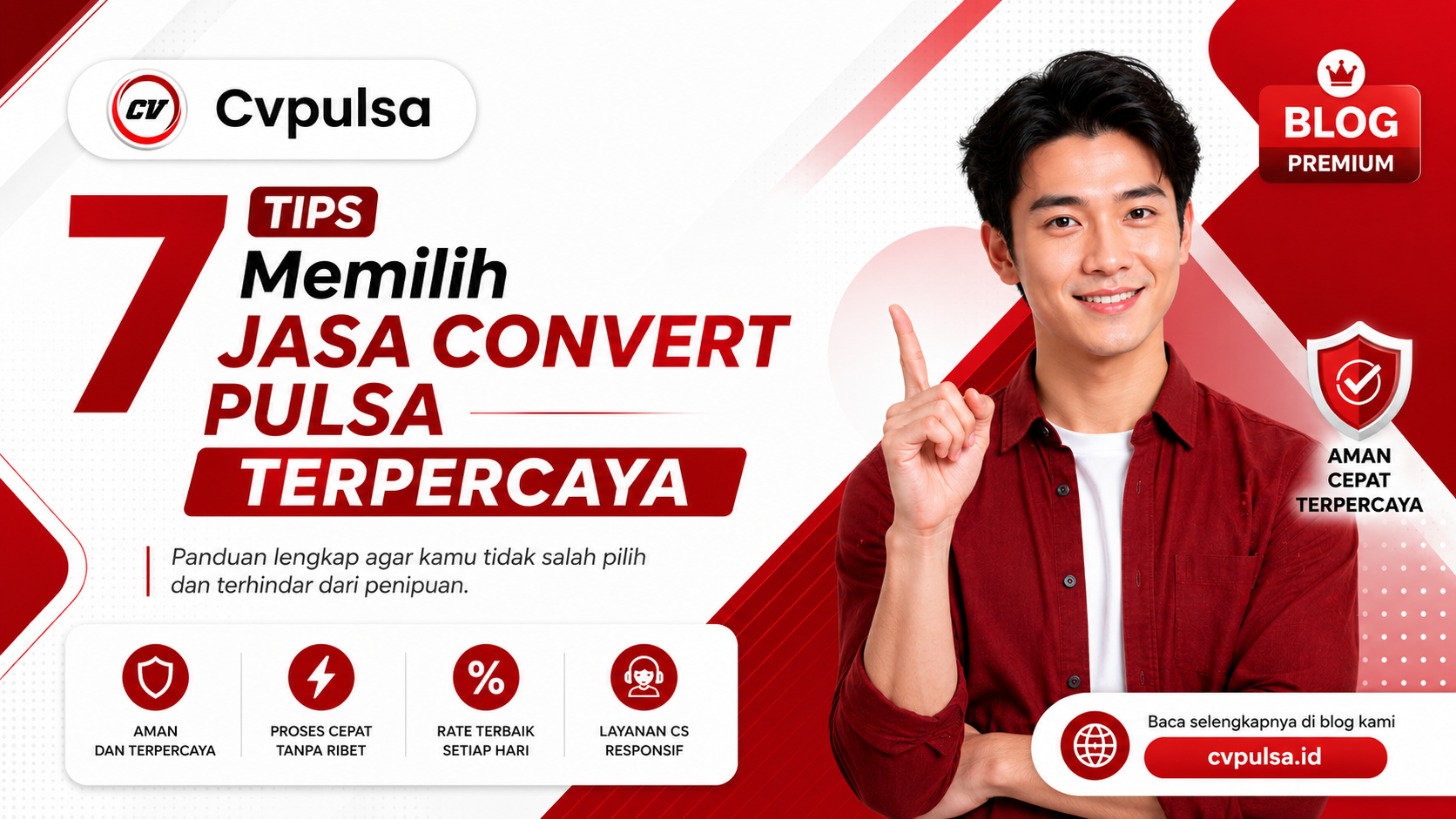 7 Tips Memilih Jasa Convert Pulsa Terpercaya