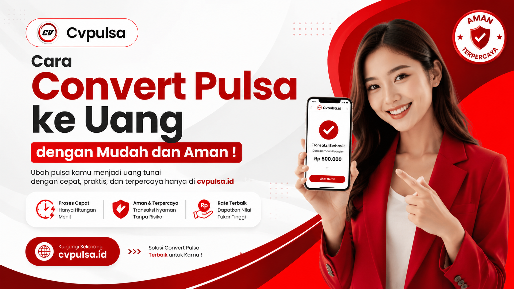 Cara Convert Pulsa ke Uang dengan Mudah dan Aman !