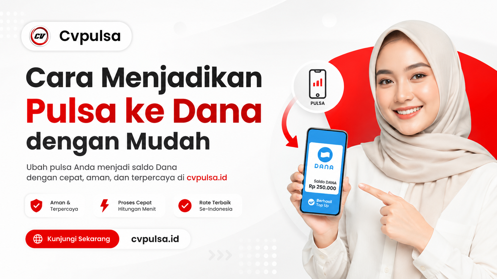 Cara Menjadikan Pulsa ke Dana dengan Mudah