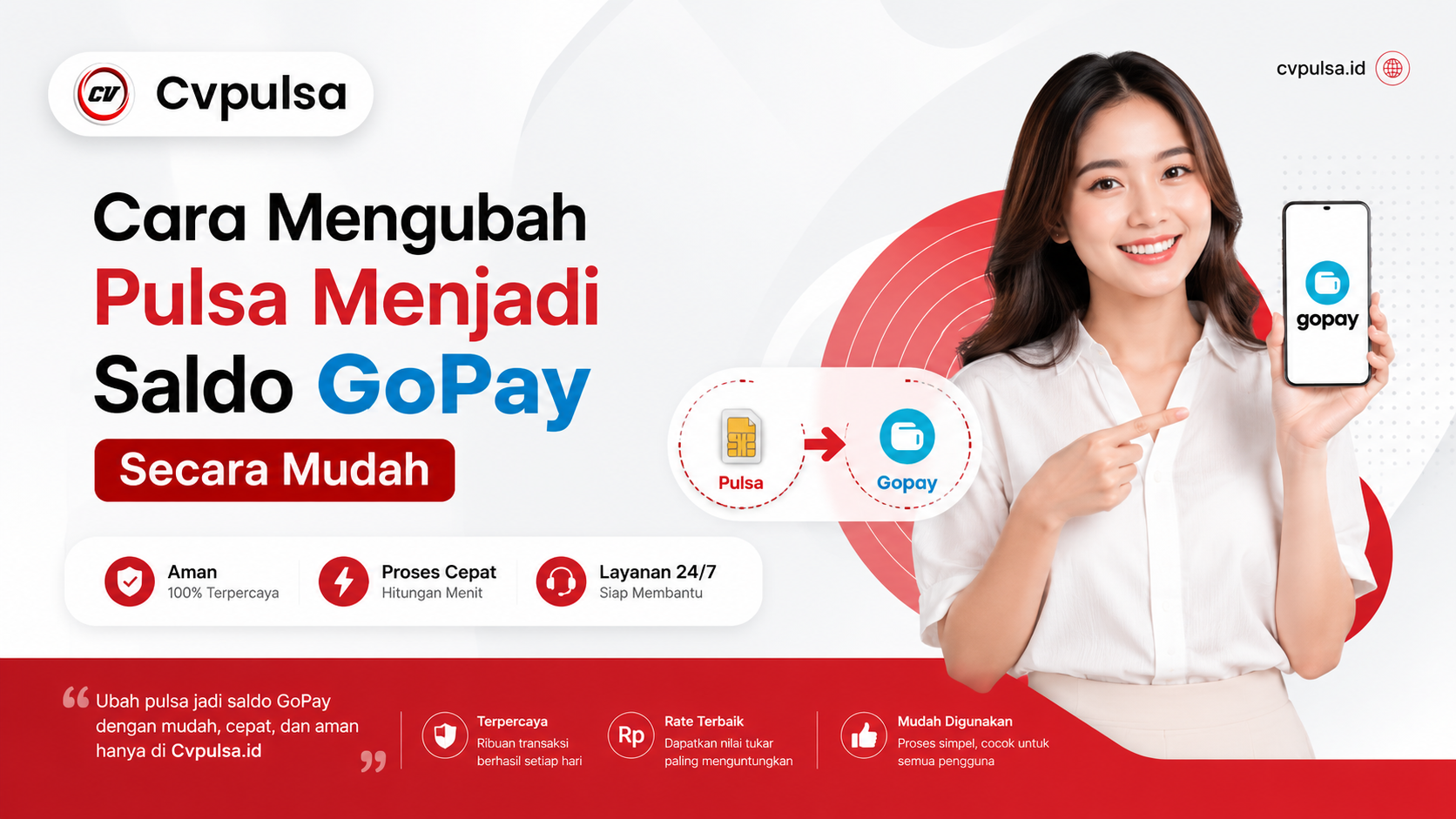 Cara Mengubah Pulsa Menjadi Saldo GoPay Secara Mudah