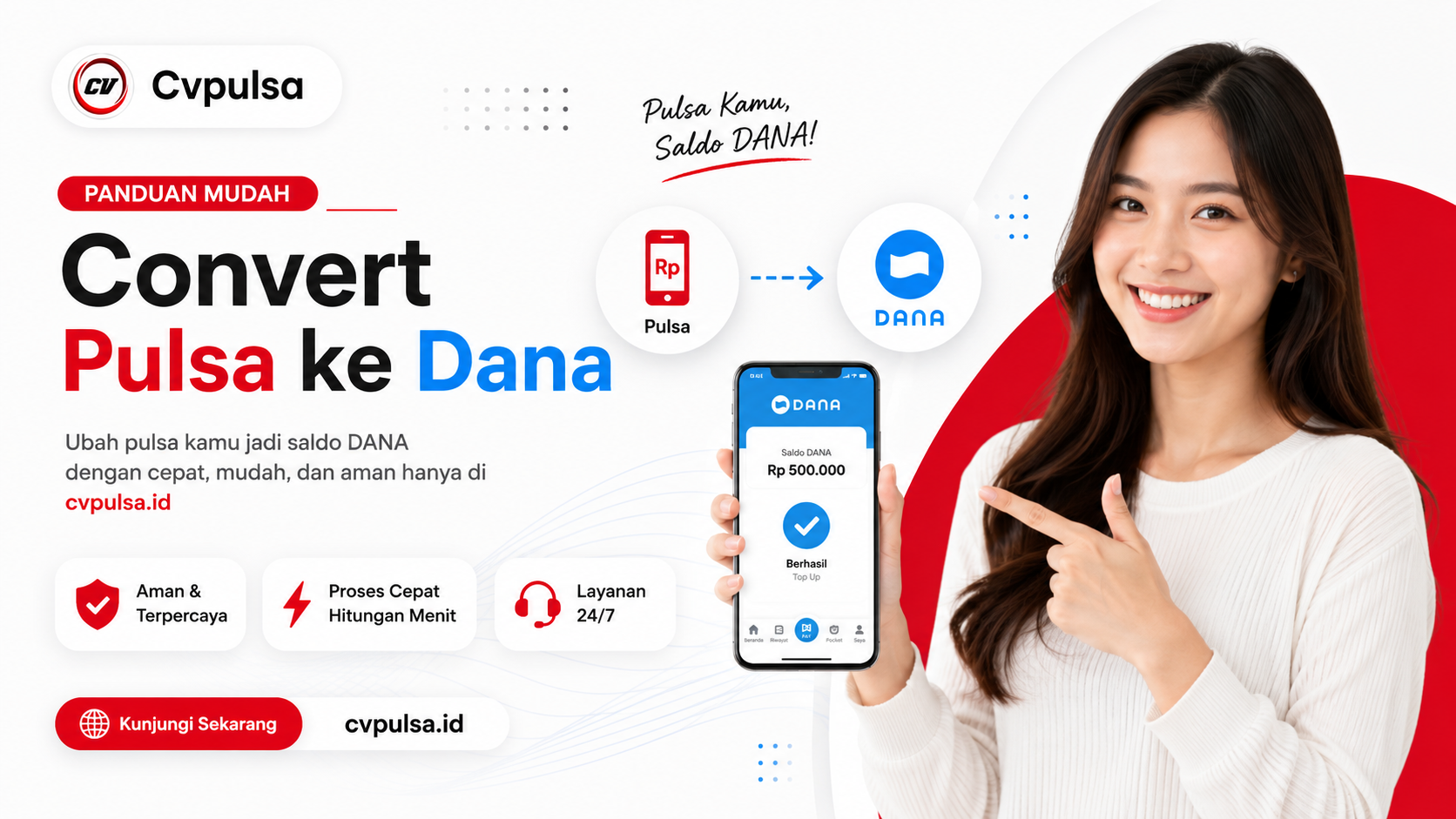 Panduan Mudah Convert Pulsa ke Dana