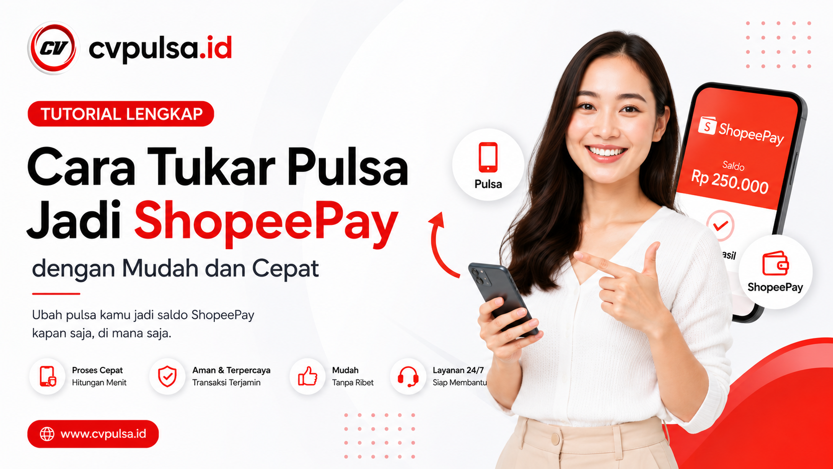 Cara Tukar Pulsa Jadi ShopeePay dengan Mudah dan Cepat