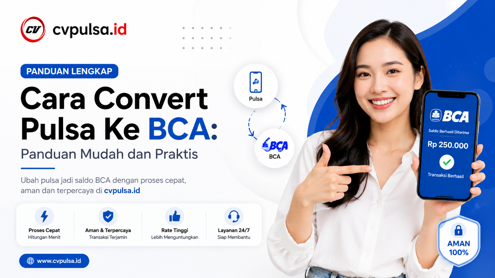 Cara Convert Pulsa Ke BCA: Panduan Mudah dan Praktis