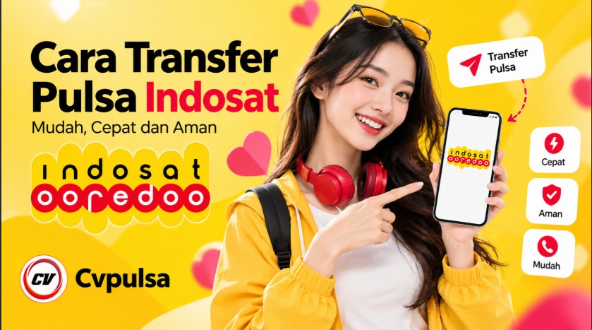 3 Cara Transfer Pulsa Indosat Terbaru